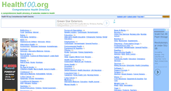 Desktop Screenshot of health100.org